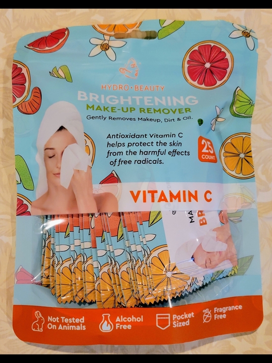 Hydro-Beauty Other - 🍊Vitamin C Brightening Make-Up Remover Wipes🍋